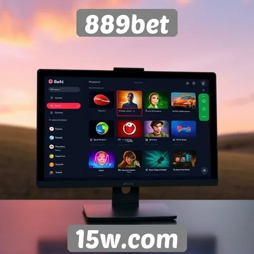 Interface do 889bet melhora experiência do usuário